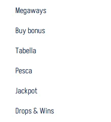 Categorie di giochi su Winnita con dodici bucket primari tra slot, casinò live, giochi da tavolo, video poker, jackpot, in evidenza, nuovi e di tendenza